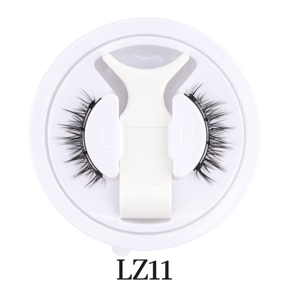 Reusable Magnetic False Eyelashes Tweezer Set Natural Mink Lash No Glue Needed Lashes Magnetic Lashes Makeup Tool